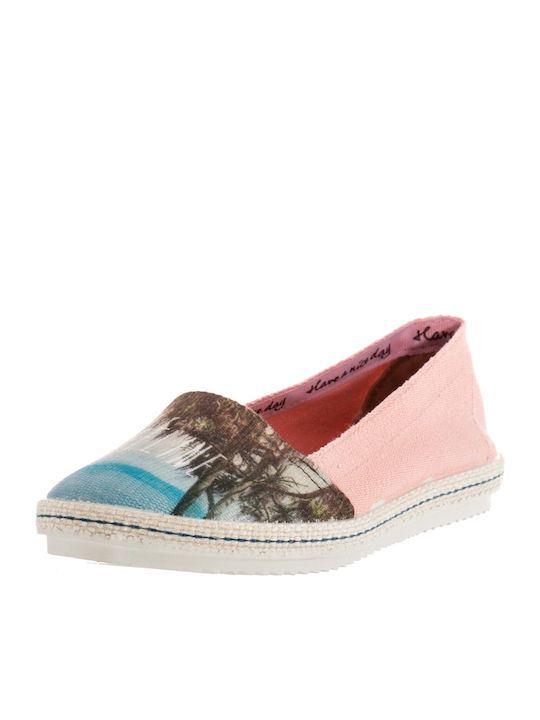 Gioseppo Licossi Women's Fabric Espadrilles Pink