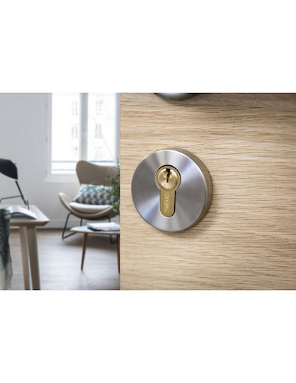 Thirard Lock Cylinder 90mm (40-50) with 3 Keys Gold