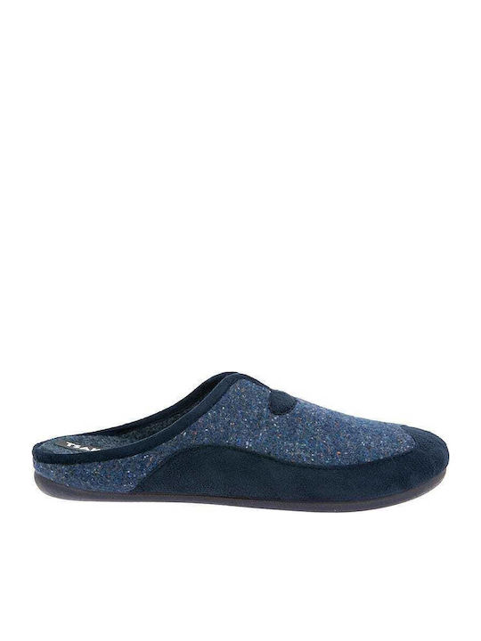 Papuci bărbați iarna Blue