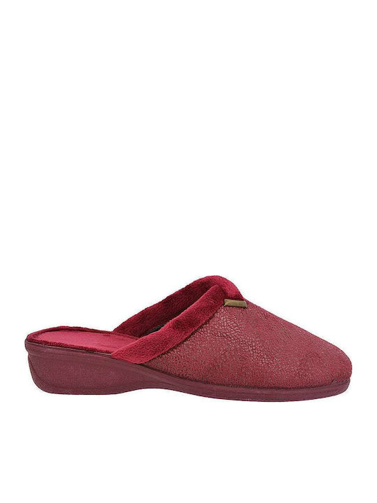 Papuci de Damă de Iarnă Burgundy
