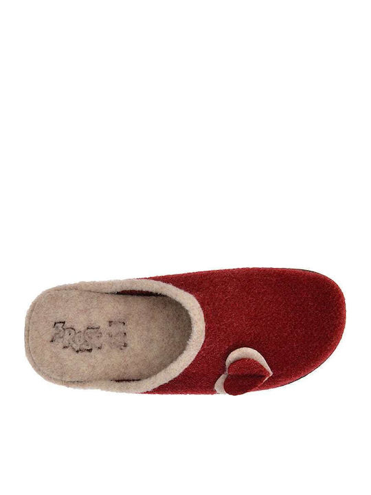 Papuci de Damă de Iarnă Burgundy