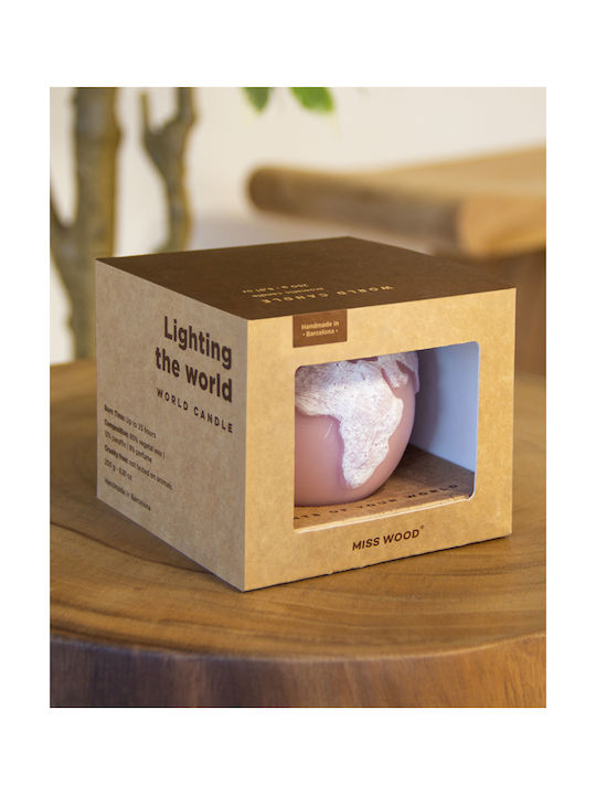 Miss Wood Aromatic Candle Ball with Jasmine Scent 250g