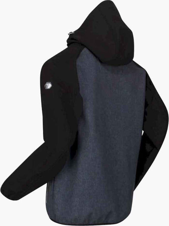 Winter Jacket Softshell Waterproof and Windproof Gray