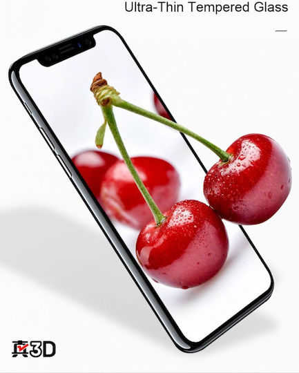 Benks 3D Vollflächig gehärtetes Glas Schwarz (iPhone 11 Pro)