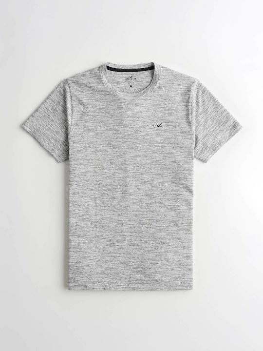 Hollister Herren T-Shirt Kurzarm Gray