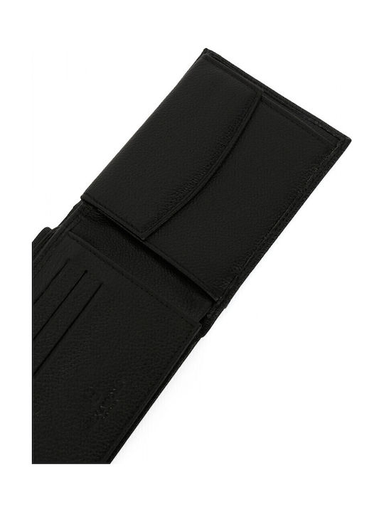 Leather Men's Wallet Classic Black