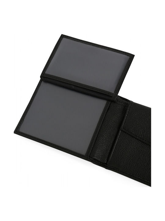 Leather Men's Wallet Classic Black