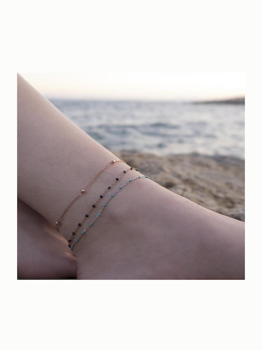 Theodora's Jewellery Gold Plated Steel Anklet