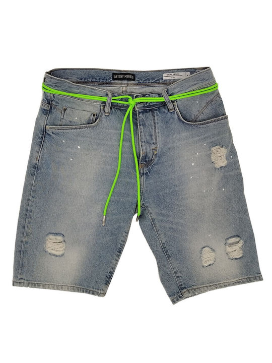 Antony Morato Herrenshorts Jeans Blau