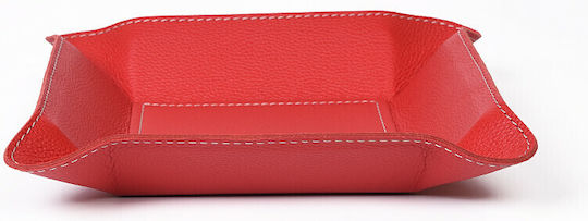 Leder Federmäppchen in Roter Farbe 1Stück