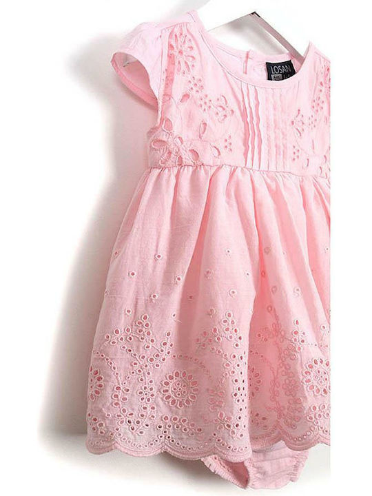 Losan Kids Dress Sleeveless Pink