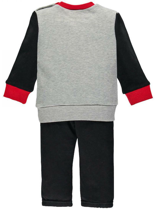 Mek Kids Sweatpants Set Gray 2pcs