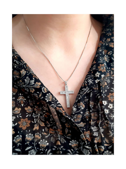 Cross from Silver with Chain