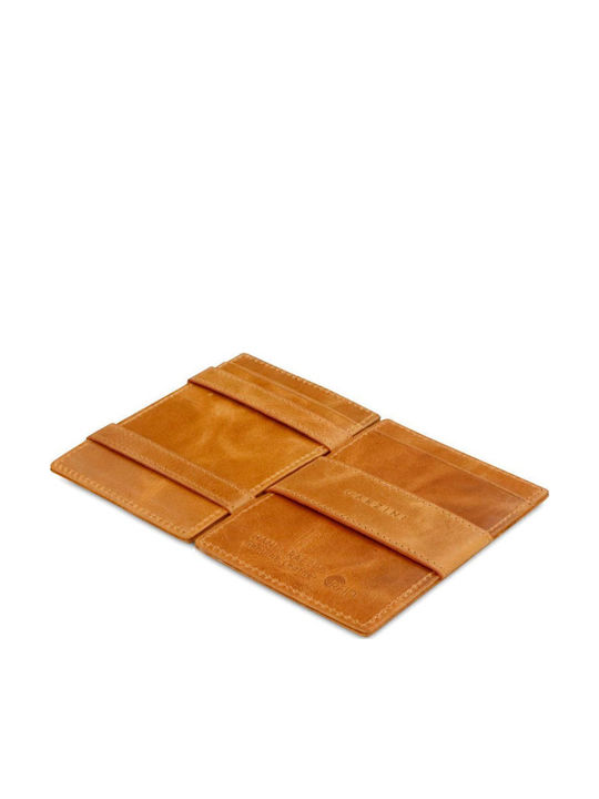 Cavare Wallet Brushed Ανδρικό Πορτοφόλι Καρτών με RFID Ταμπά