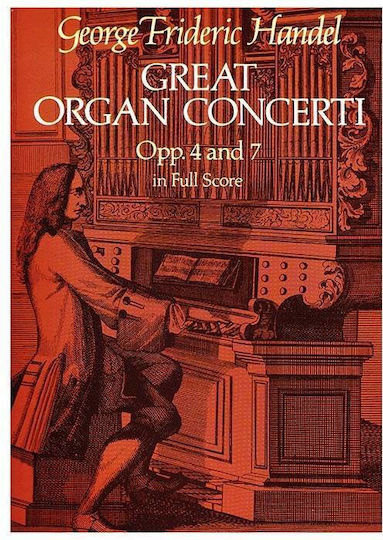 Dover Publications Handel - Great Concerti Op.4 & 7 [full Score] für Orchester / Harmonium