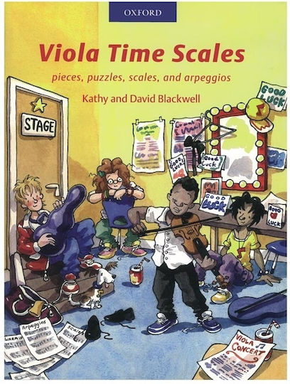 Oxford Kathy David Blackwell Viola Time Scales Children's Learning Method for Violin