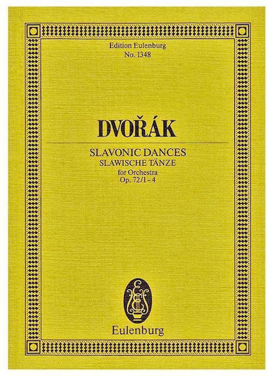 Editions Eulenburg Dvorak Slavonic Dances за Оркестър