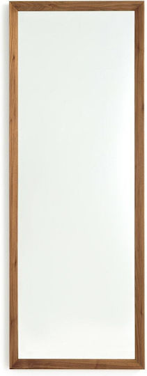 Am.Pm Andromede Boden- oder Standspiegel mit Braunen Holz Rahmen 173x69cm