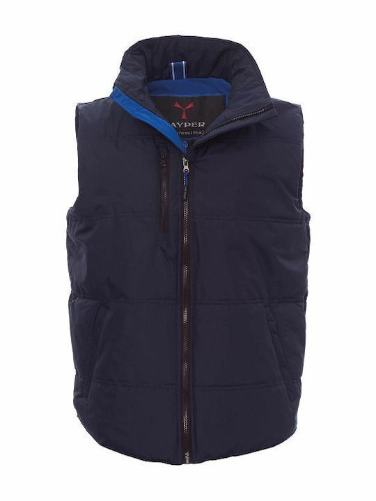 Payper Daytona Ανδρικό Γιλέκο Εργασίας με Επένδυση Fleece Μπλε