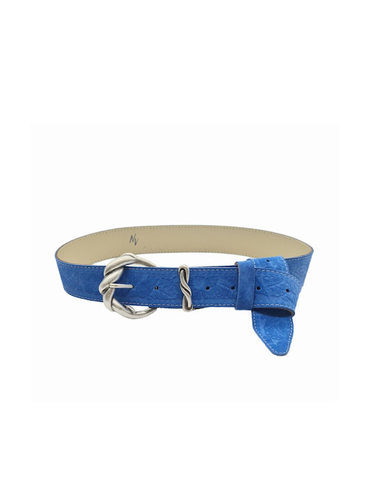 Venturi Leather Women's Belt Blue