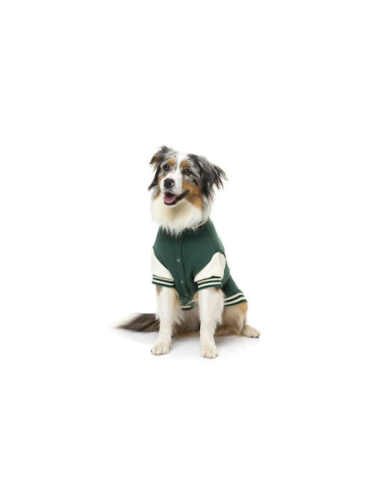 Fuzzyard Gray Dog Coat Small with 26cm Back Length