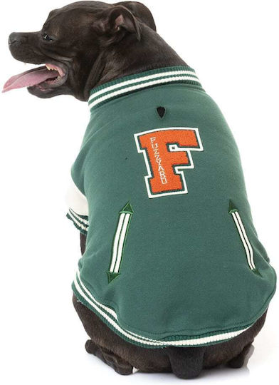 Fuzzyard Hundemantel Gray Klein mit Rückenlänge 26 cm.