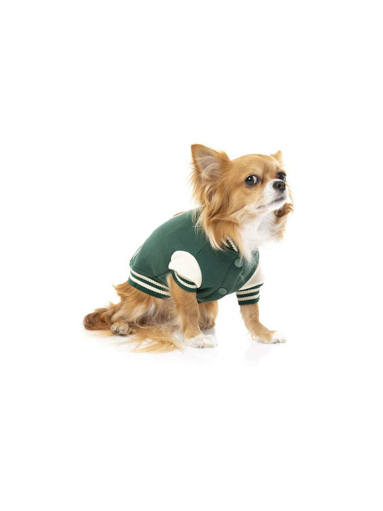 Fuzzyard Gray Dog Coat Small with 26cm Back Length