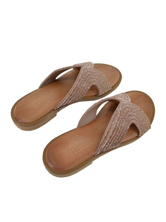 Sandale Casual Damă Din Piele Tabac Maro