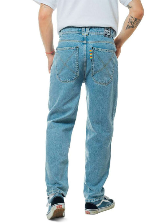 Homeboy Herren Jeanshose in Loose Fit Blau