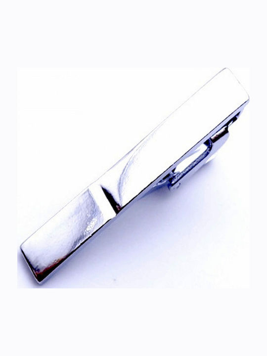 Legend Accessories Metallic Tie Clip Silver 4cm Legend Accessories Metallic Tie Clip Silver 4cm