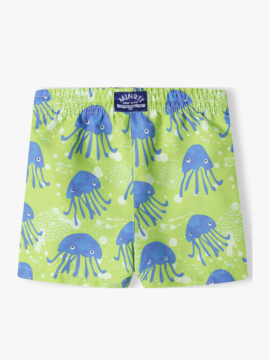 Minoti Kinder Badeanzug Badeshorts Grün