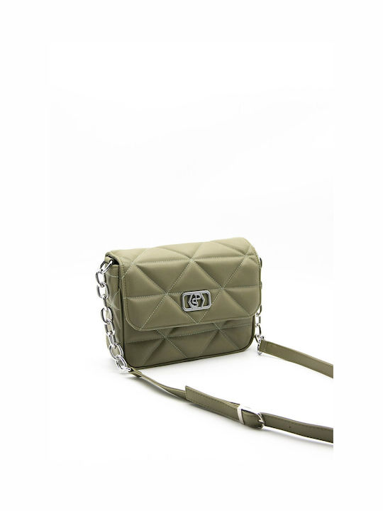 Silver & Polo Damen Tasche Crossbody Khaki