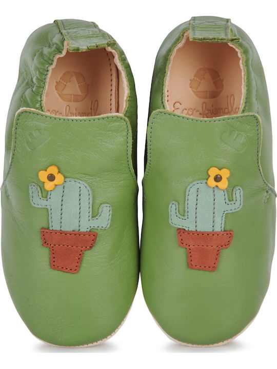 Easy Peasy Βρεφικές Μπαλαρίνες Αγκαλιάς Πράσινες My Blublu Cactus