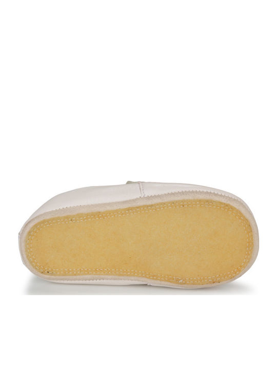 Easy Peasy Baby Hausschuhe Weiße Blublu Noeud