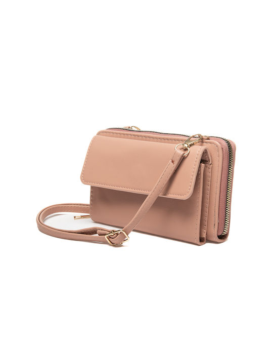 Franchesca Moretti Frauen Brieftasche Klassiker Rosa