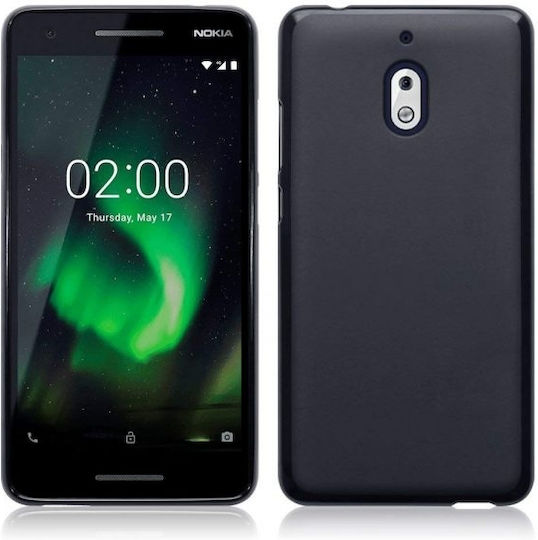 Terrapin TPU Gel Back Cover Σιλικόνης Μαύρο (Nokia 2.1)