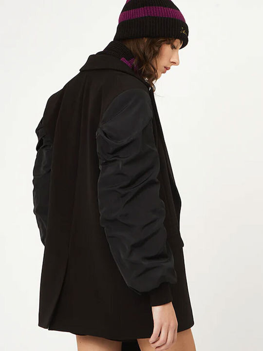 Silvian Heach Women's Blazer Black Silvian Heach Women's Blazer Black