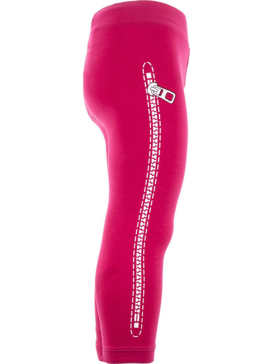 Kids Legging Long Fuchsia