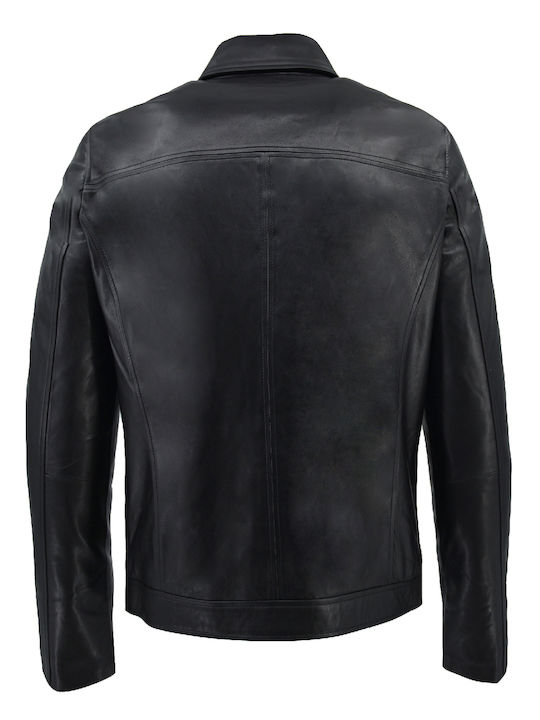 Lederjacke Jacke Schwarz