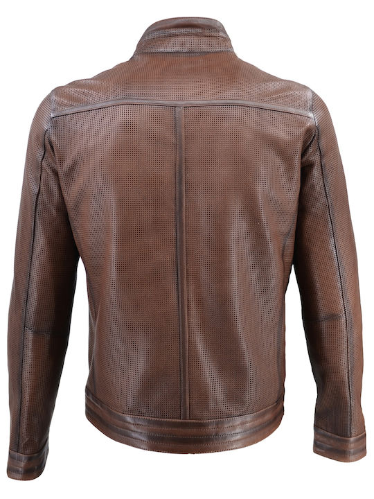 Leather Jacket Brown