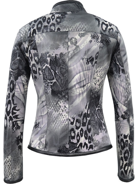 Damen Bikerjacke Schwarz