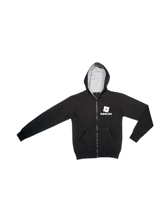 Rock Deal Kinder-Sweatjacke mit Kapuze Schwarz