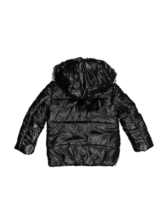 Birba Trybeyond Kids Casual Jacket Short with Hood Black