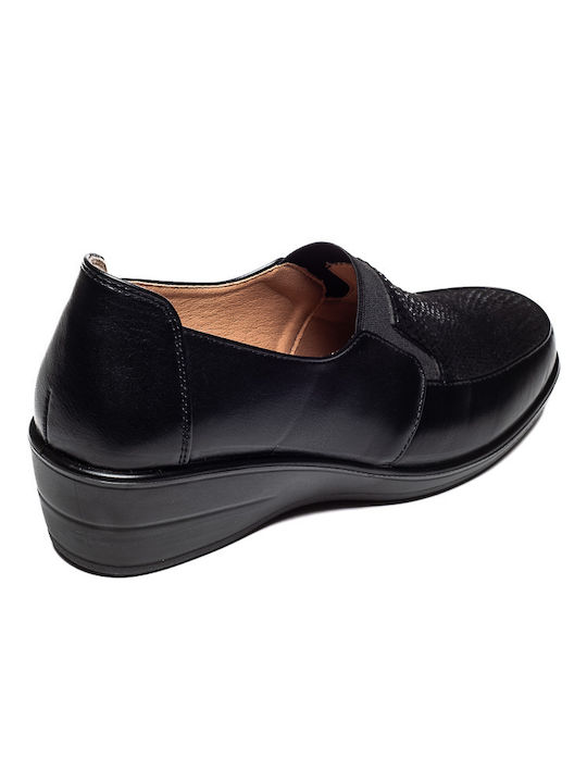 Soft & Flex Anatomic Women's Platform Shoes Black