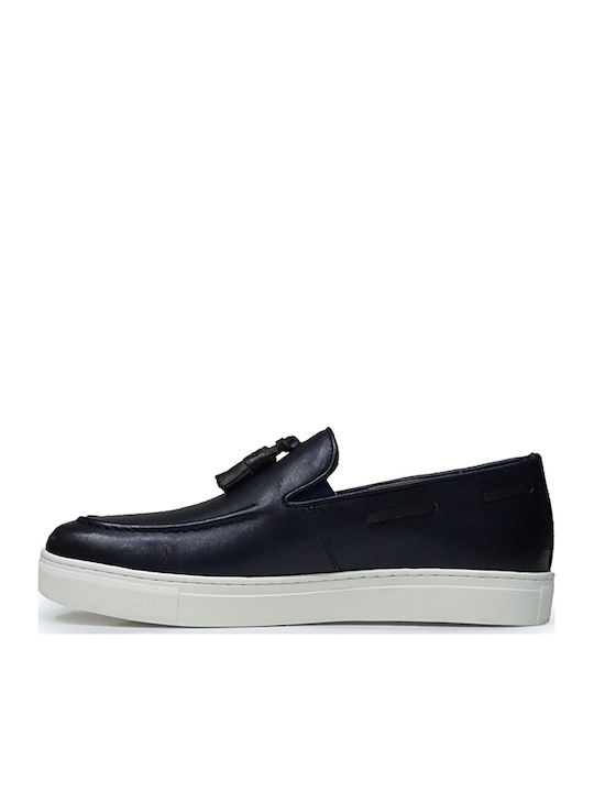 Men's Leather Moccasins Tabac Brown