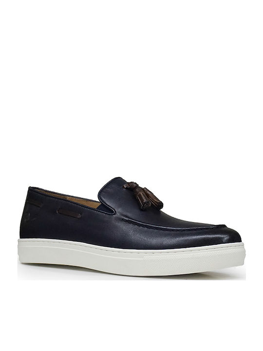 Men's Leather Moccasins Tabac Brown