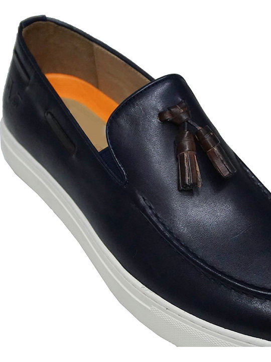 Men's Leather Moccasins Tabac Brown
