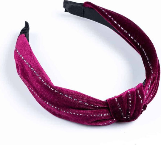 Cuoro Benzi pentru cap de Păr Burgundy