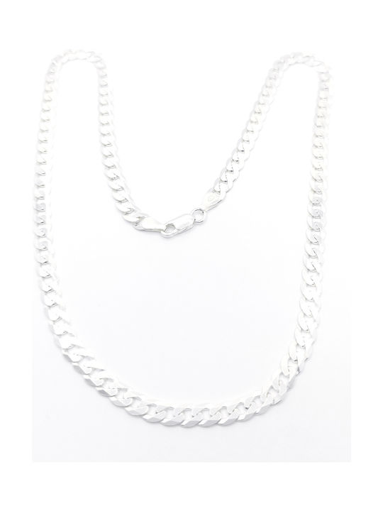 PS Silver Silberne Kette Nacken Dünn Dicke 5.75mm und Länge 55cm