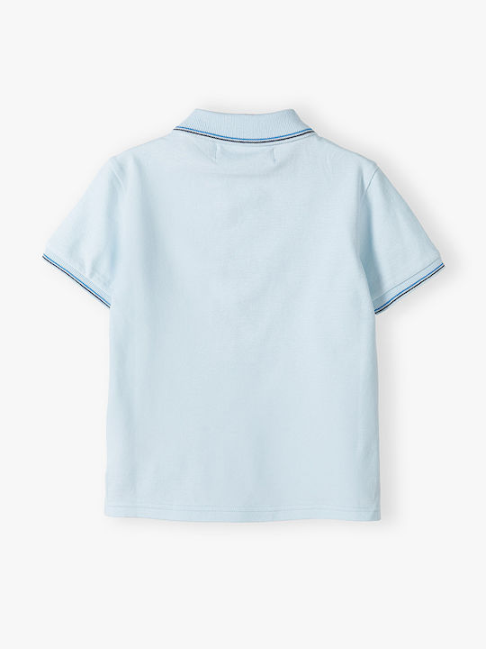 Minoti Kids Blouse Short Sleeve Light Blue